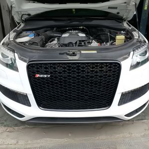 Grille avant de Style <span class=keywords><strong>RSQ7</strong></span> pour <span class=keywords><strong>Audi</strong></span> Q7 SQ7 grille en nid d'abeille grille de pare-chocs avant en maille de lifting 2005-2015 - Product Image 5