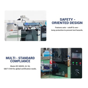 Glow Wire Tester đốt Tester tính dễ cháy thử nghiệm máy tính dễ cháy buồng thử nghiệm Glowing Filament buồng thử nghiệm - Product Image 5