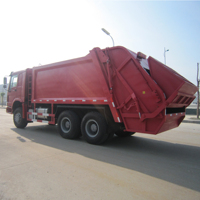 Camion à ordures de Sinotruk HOWO de capacité de compacteur des roues 6x4 de la collecte des déchets 10cbm 10