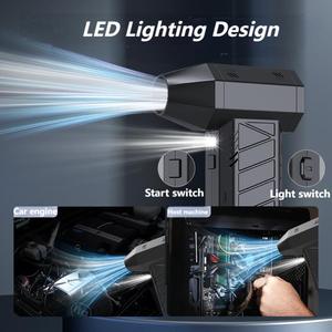 90000rpm 220W Mini nén không khí Khăn lau bụi cầm tay cầm tay Turbo máy bay phản lực Quạt điện xe máy sấy nhỏ thổi tuyết làm sạch Blower - Product Image 3