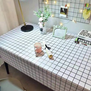 PVC <b>Tablecloth</b> Rectangular Waterproof Oil Proof Printed Home Use Washable - Product Image 2