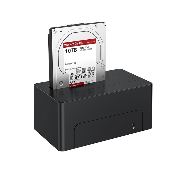 USB 3.0 to SATA External Hard Drive Hdd Docking Station Enclosure Adapter for 2.5 & 3.5 Inch HDD SSD SATA