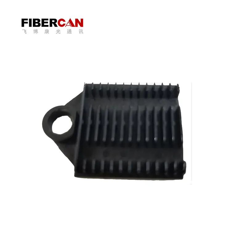 Clip d'épissure de fibre 12F accessoires de fibre optique support de protection de cassette d'épissure pour max. 12 épissures à sertir