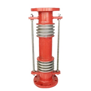Threaded Pipe Fittings Plumbing Materials Malleable Iron Body OEM Customized/Big Tension Bar Lateral Bellow Compensator