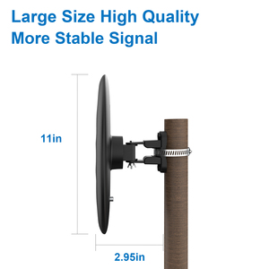 2025 mới siêu hoạt động thời tiết ngoài trời TV ăng ten tầm xa 200 + dặm 4k siêu HD tiếp nhận kỹ thuật số CE/FCC chứng nhận - Product Image 4