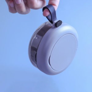 Opbergdoosje voor beugel met magnetische sluiting, spiegel en ruimte voor een aangepast logo - Product Image 2