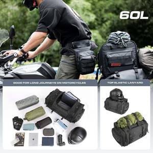 Muestra Gratuita de Mochila Impermeable de Gran Capacidad Motowolf, Bolsa para Casco de Motocicleta, Bolsa de Gimnasio para Senderismo, Bolsa Impermeable para Motociclismo - Product Image 4