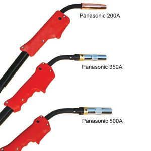 Pistola de soldadura portátil enfriada por aire, soporte de antorcha automática tipo Pana 500A para antorchas de soldadura de Gas <span class=keywords><strong>MAG</strong></span>/MIG/CO2 - Product Image 6
