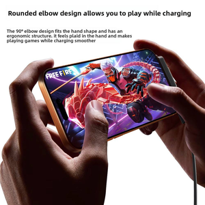 <span class=keywords><strong>Adaptateur</strong></span> de charge rapide USB-C haute puissance 240W avec support de té<span class=keywords><strong>l</strong></span>éphone en alliage de zinc, câble de synchronisation de données 2-en-1 Type-C/<span class=keywords><strong>Lightning</strong></span> tressé durable - Product Image 4