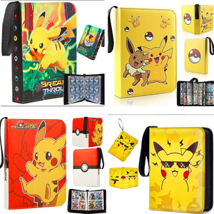 L'usine fournit des albums de cartes Pokémon à 4 panneaux et 50 pages, des albums pour cartes de visite, des albums pour cartes de collection et des albums pour cartes Pokémon. - Product Image 2