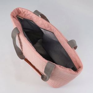 Quilted Padded Thermal Cooler <b>Tote</b> Bag Insulted Lunch Bag for Picnic - Product Image 5