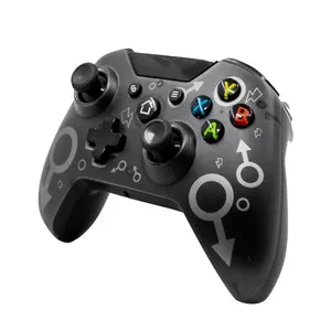 Xbox 1 One的Honcam粉色透明one无线视频游戏操纵杆控制器