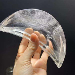 Sfera di Cristallo Naturale Yinglai all'Ingrosso, Ciotole Lunari Intagliate a Mano, Quarzo Trasparente Lucidato per Decorazione Casa e Matrimoni - Product Image 4