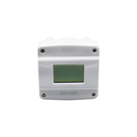 Capteur d'humidité mural avec écran LCD, haute précision 1,8 % RH, sortie RS485 pour système CVC