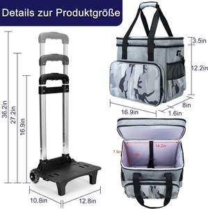 Étui de transport pour machine à coudre, sac fourre-tout universel avec plusieurs poches de rangement pour la plupart des machines à coudre standard - Product Image 6