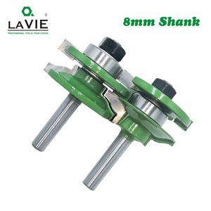 Woodworking Milling Cutter Set 8mm Handle Tenon Mortise R-Shape Door Panel Cutter For Cabinet Frame High Accuracy - Product Image 4
