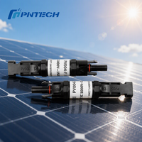 Connecteur solaire durable pour panneaux photovoltaïques PV004-F 1000V, connexion rapide mâle et femelle pour panneaux solaires et systèmes photovoltaïques