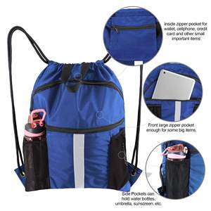 Free sample Popular Mesh Sport Wholesale Swimming <b>Backpack</b> School Bags <b>Big</b> Capacity Beach Transparent <b>Backpack</b> - Product Image 4