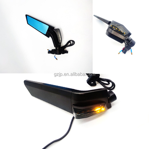 Nuevo Espejo Retrovisor Lateral LED para Motocicleta, de Aluminio CNC, Universal, para Motos de Carreras, Compatible con Cf <span class=keywords><strong>Moto</strong></span> 450, CBR, ZX4R, R3, <span class=keywords><strong>R6</strong></span>, R7 - Product Image 6