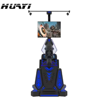 Precio de Fábrica Artbel 9D VR Simulador de Tiro con Controlador de Pistola Gatling Metálica para Interiores, Máquina de Juego de Realidad Virtual para Parque de Aventuras