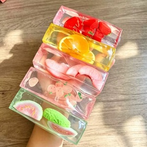 Jouets Squishy Vaseline aux Fruits (Banane, Pomme, Fraise) – Jouets Anti-Stress à Presser, Cadeaux de Fête, Jouets Squishy Remplis de Vaseline - Product Image 4