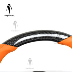 Volante Deportivo Personalizado de Fibra de Carbono y Alcántara para <span class=keywords><strong>Ferrari</strong></span> 458 488 599 California <span class=keywords><strong>F430</strong></span> F12 GTC4LUSSO, Volante de Carreras Convertible - Product Image 5