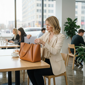 RZCK produttore all'ingrosso personalizzato di 2025 signore di moda <span class=keywords><strong>Vintage</strong></span> di grande capacità High-end in finta pelle da donna <span class=keywords><strong>borse</strong></span> Tote a spalla - Product Image 3