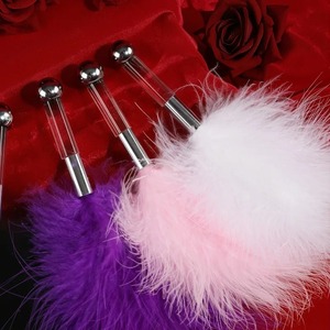 Fouet de bondage en plumes avec différentes couleurs, fouet de bondage, fouet BDSM pour femmes et couples, jouets sexuels pour adultes - Product Image 2