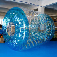 Balle Zorb Gonflable Transparente en TPU PVC de 1,0 mm pour la Marche sur l'Eau, 2,7x2,3m, Extérieur, Capacité <100kg, <5 Passagers, Garantie 2 Ans