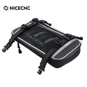 NiceCNCユニバーサルマウントモーターサイクルダートバイクパックフロントフェンダーパックツールバッグ
