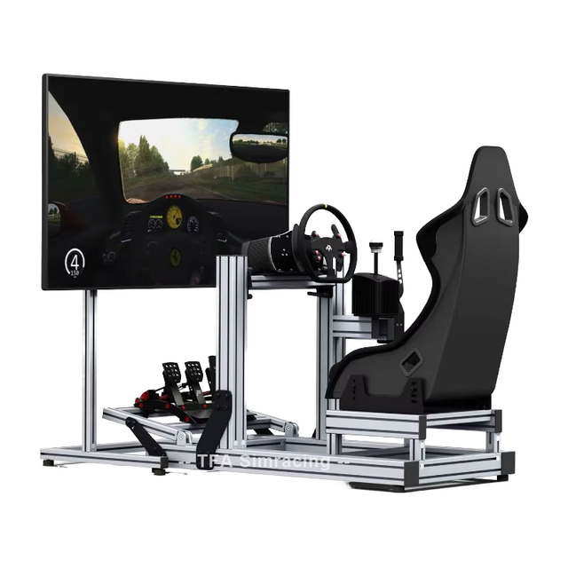 Motion Simulator Aluminum Profile 3090 Game Driving Simulator Steering Wheel Seat Bracket Simracing Chair Sim Rig DIY Sim Racing