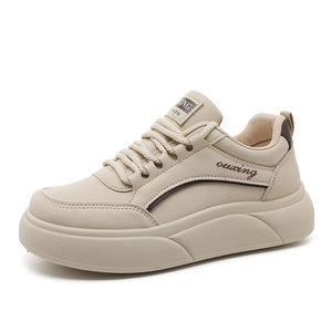 Nouvelles Chaussures Tendance Femme Printemps/Été 2026 à Semelle Épaisse Rehaussante et Respirante à Bout Rond - Product Image 2