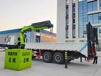 Grue articulée télécommandée Zoomlion CLW de 38 tonnes avec vérin hydraulique, camion-grue Shacman, boîte de vitesses Weichai et pompe moteur à haut rendement