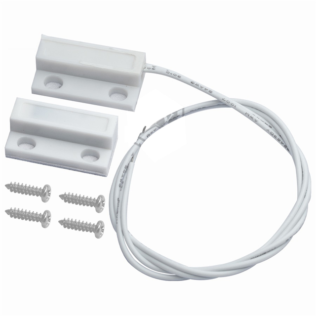 MC-38 MC38 Wired Door Window Sensor 30mm Wire Lengthen Randomly Magnetic Switch Home Alarm System for..