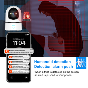 Meilleure qualité 1080p <span class=keywords><strong>Wifi</strong></span> <span class=keywords><strong>surveillance</strong></span> pour animaux de compagnie/bébé caméra Ip Smart <span class=keywords><strong>sans</strong></span> fil suivi intelligent moniteur bébé Vision nocturne H.264 vidéo - Product Image 6