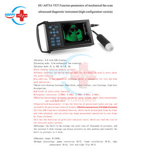 Le scanner portatif d'ultrason d'utilisation d'animaux de VET de HC-A073A usine l'équipement ultrasonique portatif Usg Vet - Product Image 2