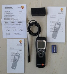 เครื่องวัดความเร็วลมแบบเทอร์มอลเทสโต 425 ของเยอรมัน วัดความเร็วลมและคำนวณปริมาณอากาศโดยอัตโนมัติ - Product Image 5