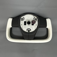 Volant de direction chauffant en cuir pleine fleur pour Tesla Model 3 Model Y