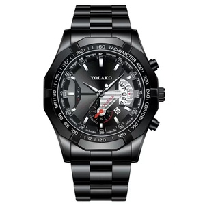 Reloj de Cuarzo para Hombre con Esfera Grande, Visualización de Fecha Extra Grande y Correa de Acero Inoxidable - Product Image 2