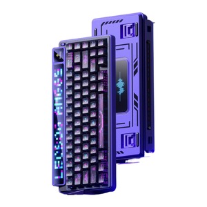 Teclado Mecánico Inalámbrico LEOBOG AMG65 RGB Retroiluminado de 2.4Ghz, Personalizable, Conexión por <span class=keywords><strong>Cable</strong></span>, para Deportes Electrónicos - Product Image 1