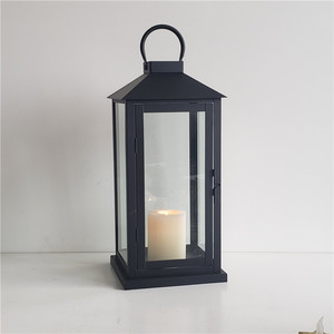 Decorativos de Metal linternas Led sin llama vela encendida antiguo linterna para mira de interior al aire libre de la casa - Product Image 2