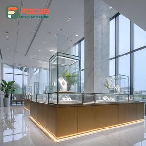 Sistema de Muebles para Joyería de Lujo, Vitrina Comercial con Acabado Laminado - Product Image 5