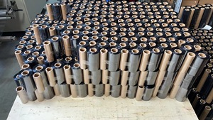 Mã Vạch <span class=keywords><strong>Ribbon</strong></span> Sáp Màu Đen 110Mm X 70M Truyền Nhiệt <span class=keywords><strong>Ribbon</strong></span> Với Thêm Lõi 110Mm X 74M Tương Thích Ngựa Vằn Máy In Nhãn Máy In - Product Image 6