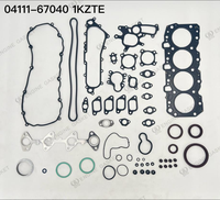Kit Gasket Overhaul Mesin Lengkap untuk Mesin Bensin 1MZ-FE 3.0L V6 Cocok untuk Camry Harrier Lexus RX300 OEM 04111-20050