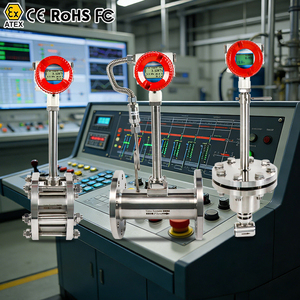 Flussometro per Gas Naturale, Flussometro in Linea per Aria, Flussometro per Refrigerante, Flussometro Totalizzatore - Product Image 1