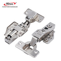 Temax Vente Chaude Hydraulique 3D Réglable Soft Close Charnières Charnières De Porte D'armoire Pour Les Raccords De Meubles De Cuisine