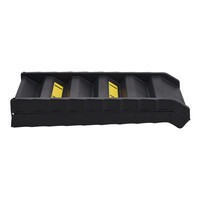 Lit pour animaux de compagnie BAQTALE, design solide, rectangulaire, pliable, en plastique PP, écologique, tendance, amovible, lavable, sans assemblage, accessoires pour chiens