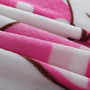 Plaids en polaire corail doux pour lit/canapé, couverture de climatisation, jetés de lit, draps pour enfants et filles - Product Image 2