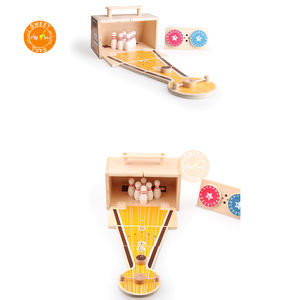 Mini juego de <span class=keywords><strong>bolos</strong></span> de escritorio de interior <span class=keywords><strong>para</strong></span> niños, juguetes de mesa de madera adecuados <span class=keywords><strong>para</strong></span> juegos de entretenimiento <span class=keywords><strong>para</strong></span> niños - Product Image 2