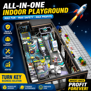 One Stop Procurement <b>Indoor</b> Playground with <b>Slide</b> Including Installation Guide and Training - Product Image 1